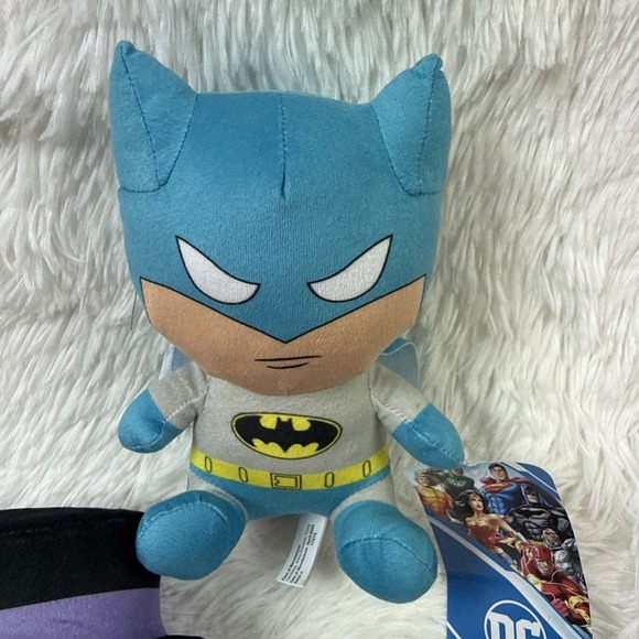 DC Comics Plush Lot Batman Penguin Riddler Toy Factory Big Head Justice League - Picture 2 of 11